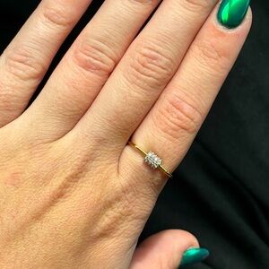 18K Gold Custom Fidget Ring